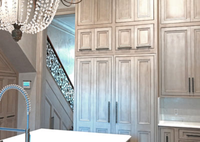 Kitchen Cabinet Refinishing by Sylvia T Designs, New Orleans