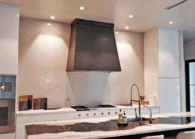 Residential Kitchen Wall and Hood