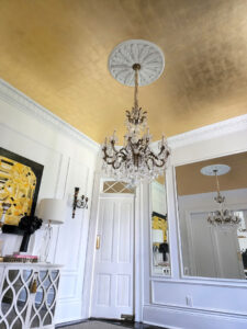 Sylvia T Designs - Gilding, Gold Leaf in an Uptown New Orleans historic home.